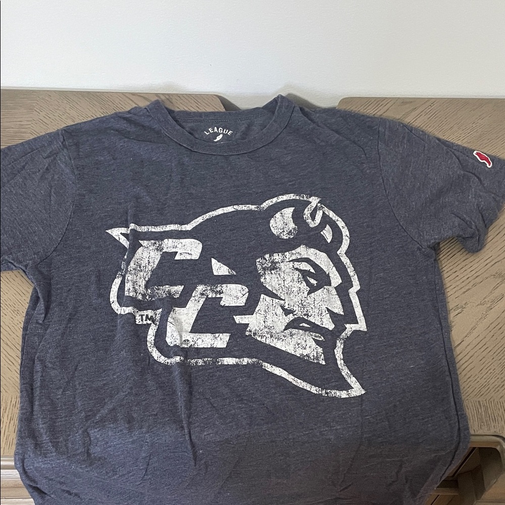 CCSU Navy Blue Graphic women T-Shirt